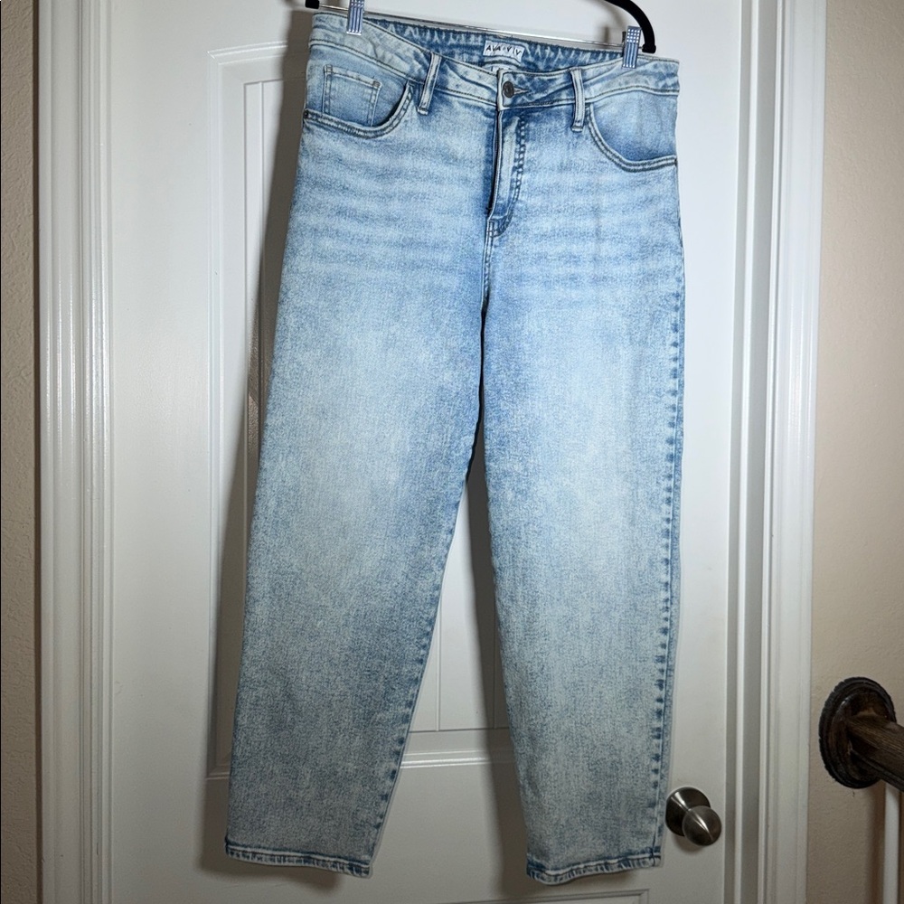 Light Blue Stretch Denim Jeans